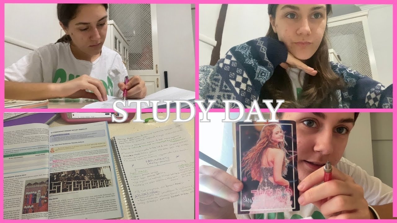 GÜNLÜK VLOG💕✨| Sınav haftası😬 #vlog #study 