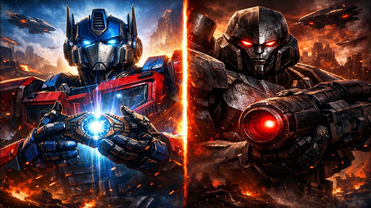 TRANSFORMERS: ORIGIN OF THE WAR | Optimus Prime vs Megatron | Full Story