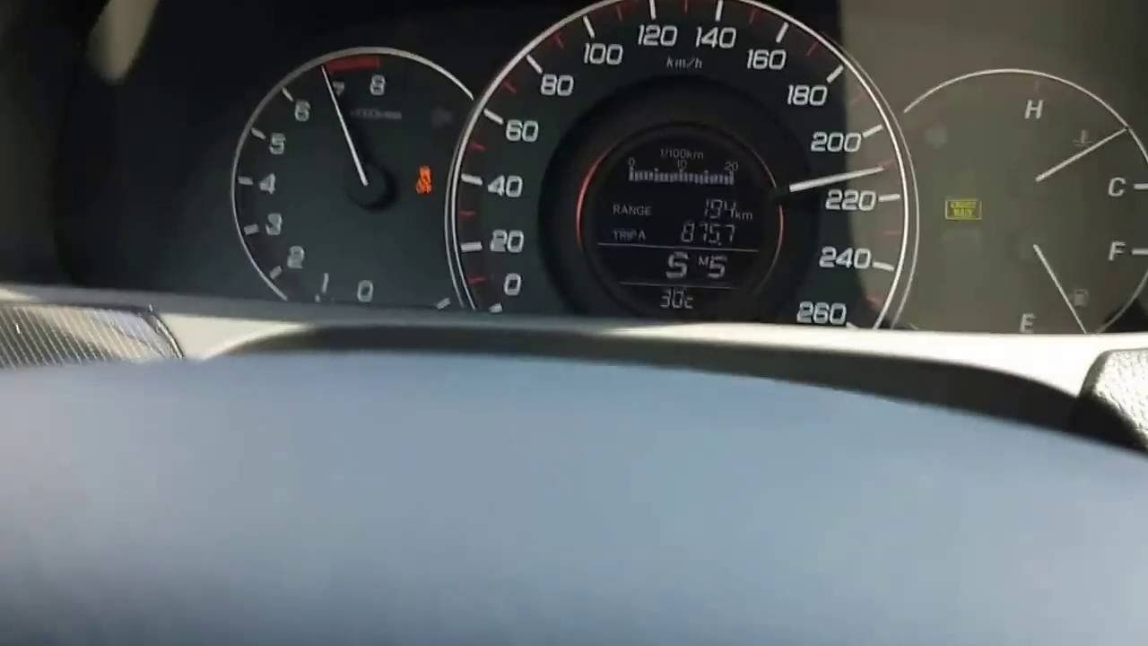 تسارع اكورد 6 سلندر 0-250