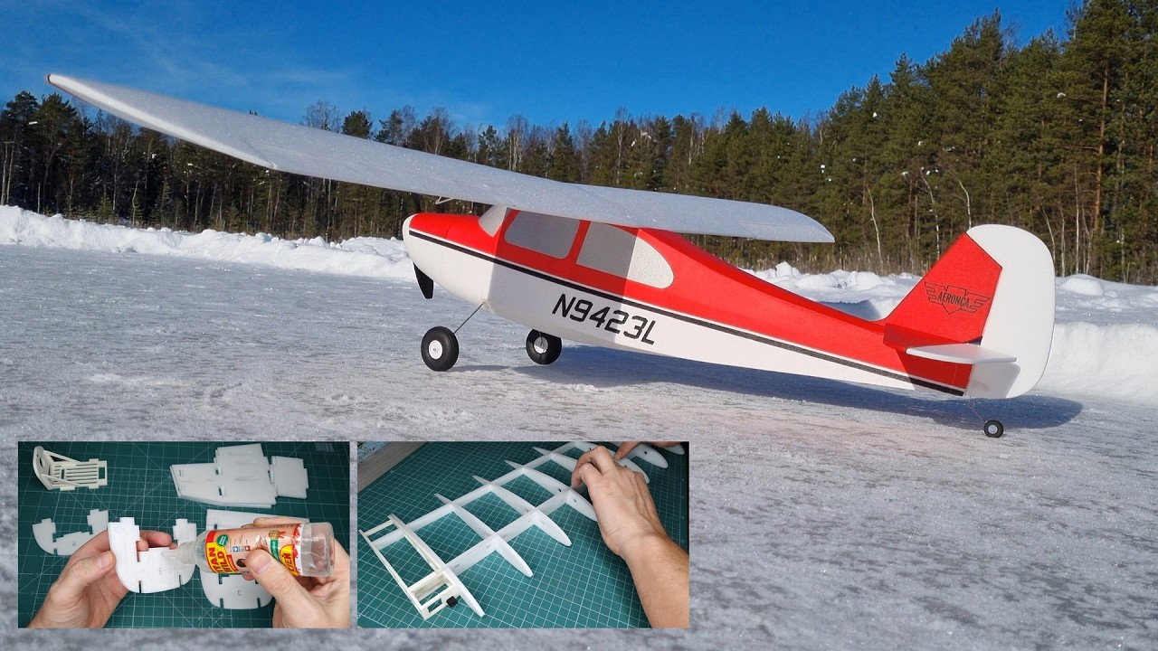 Aeronca 7AC Champion RC plane build & fly