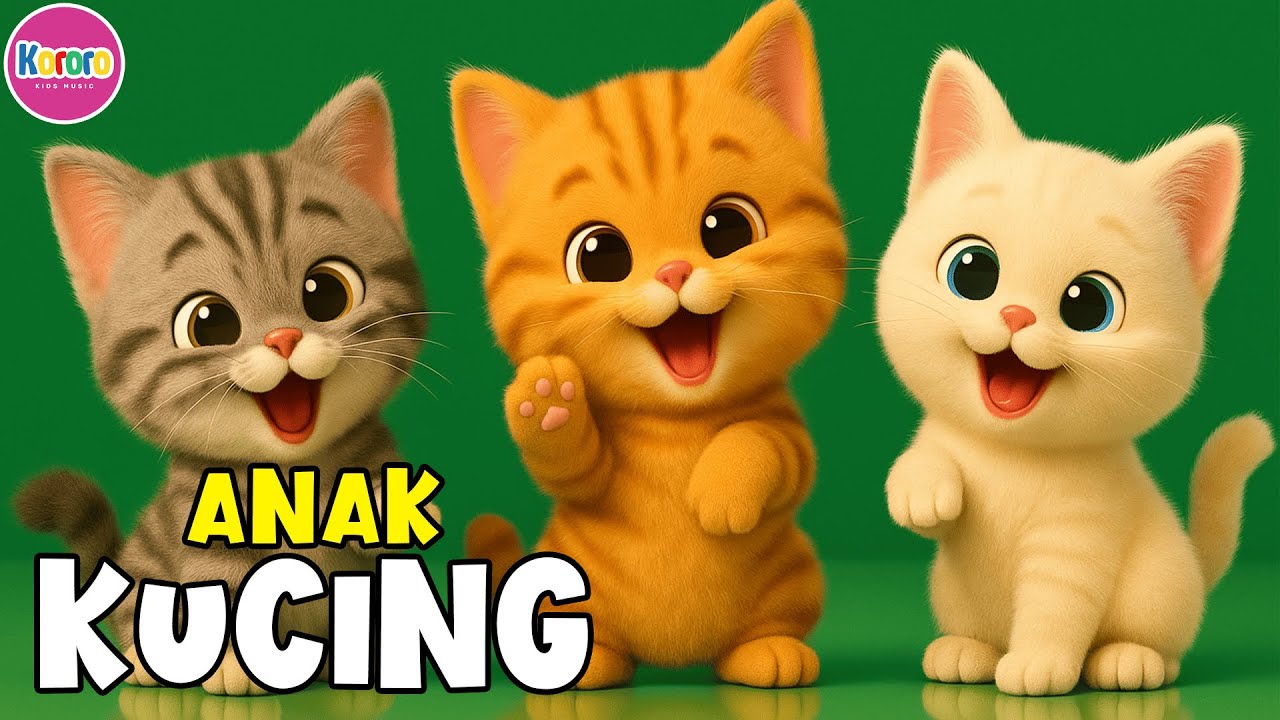 Lagu Anak Anak - ANAK KUCING MEONG MEONG - Lagu Anak & Balita Terbaru Paling Populer Sepanjang Masa