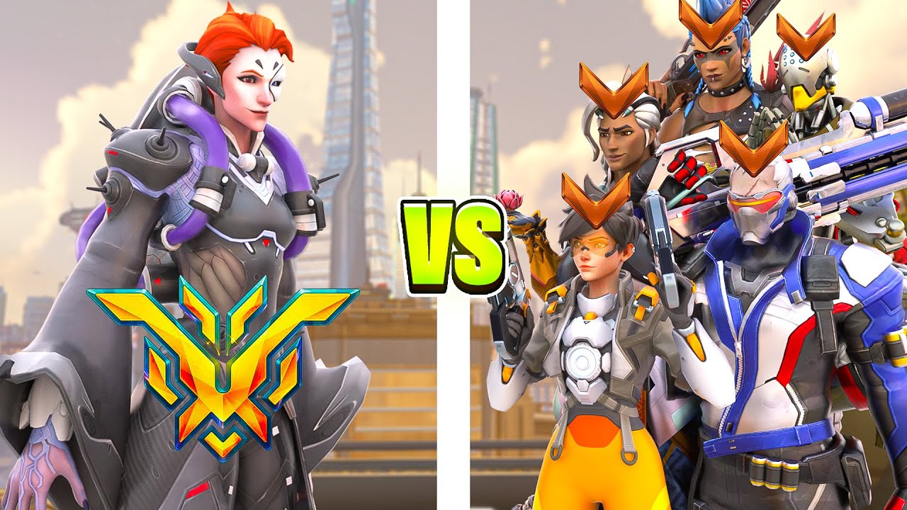 مويرا توب (سلطان) ضد خمسة لاعبين برونز 🥉 TOP500 MOIRA Vs 5 Bronze Players 🔥