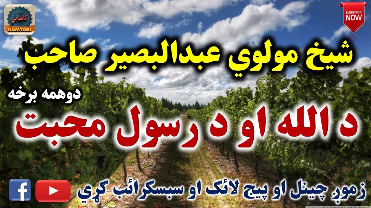 Mulvi Abdul Baseer Sahib (Vol:49) (2) شيخ مولوي عبدالبصير صاحب - د الله او د رسول محبت