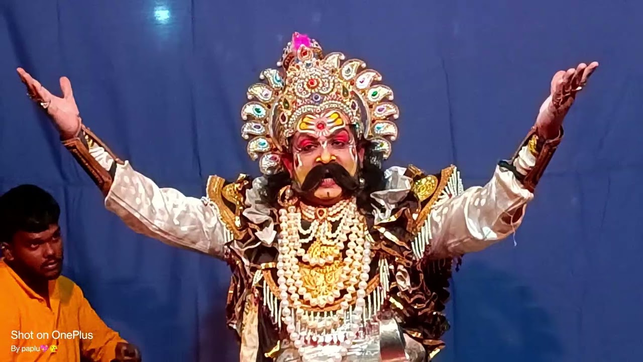 श्री पप्पू नांदोस्कर यांचा अप्रतिम असा प्रवेश दशावतारी नाटक असुर मर्दिनी पुण्याक्षी 