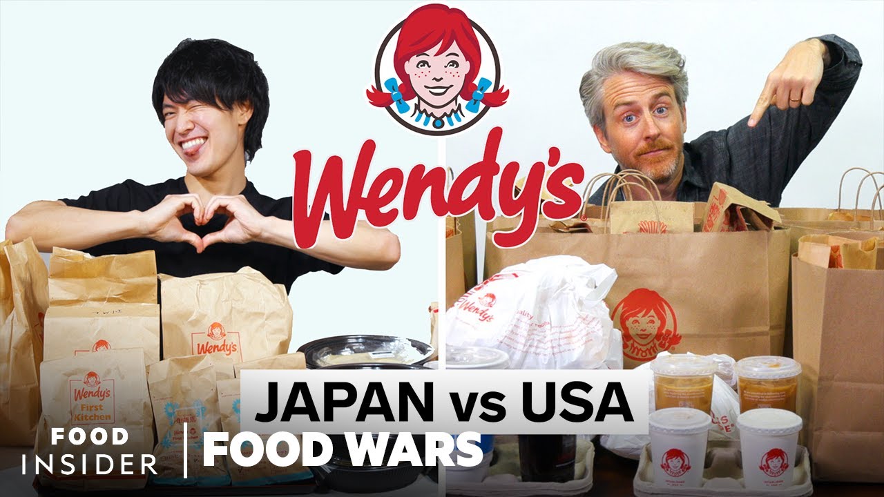 US vs Japan Wendy’s | Food Wars