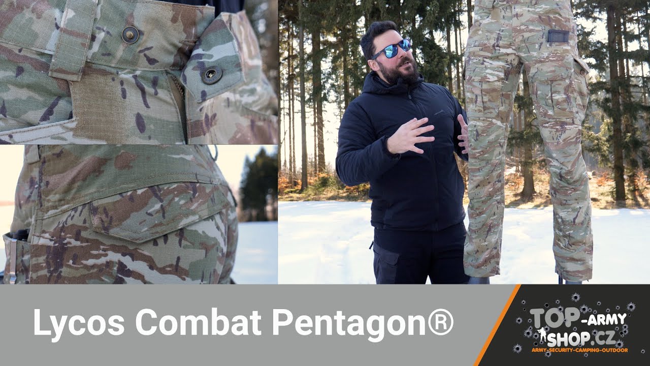 Kalhoty Lycos Combat Pentagon® Cenově dostupná taktika! Rigad