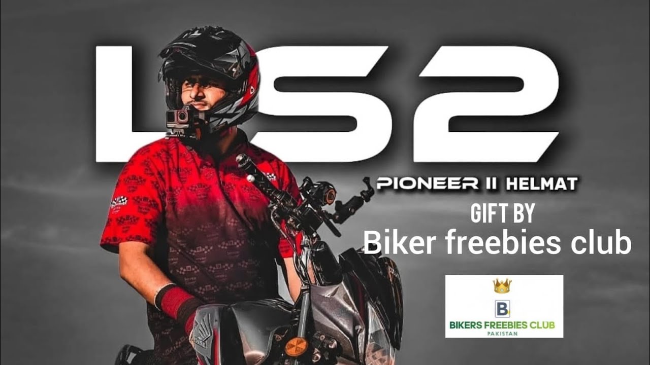 LS2 Helmat / Bike FreeBies Club/Ride With Shafqat 