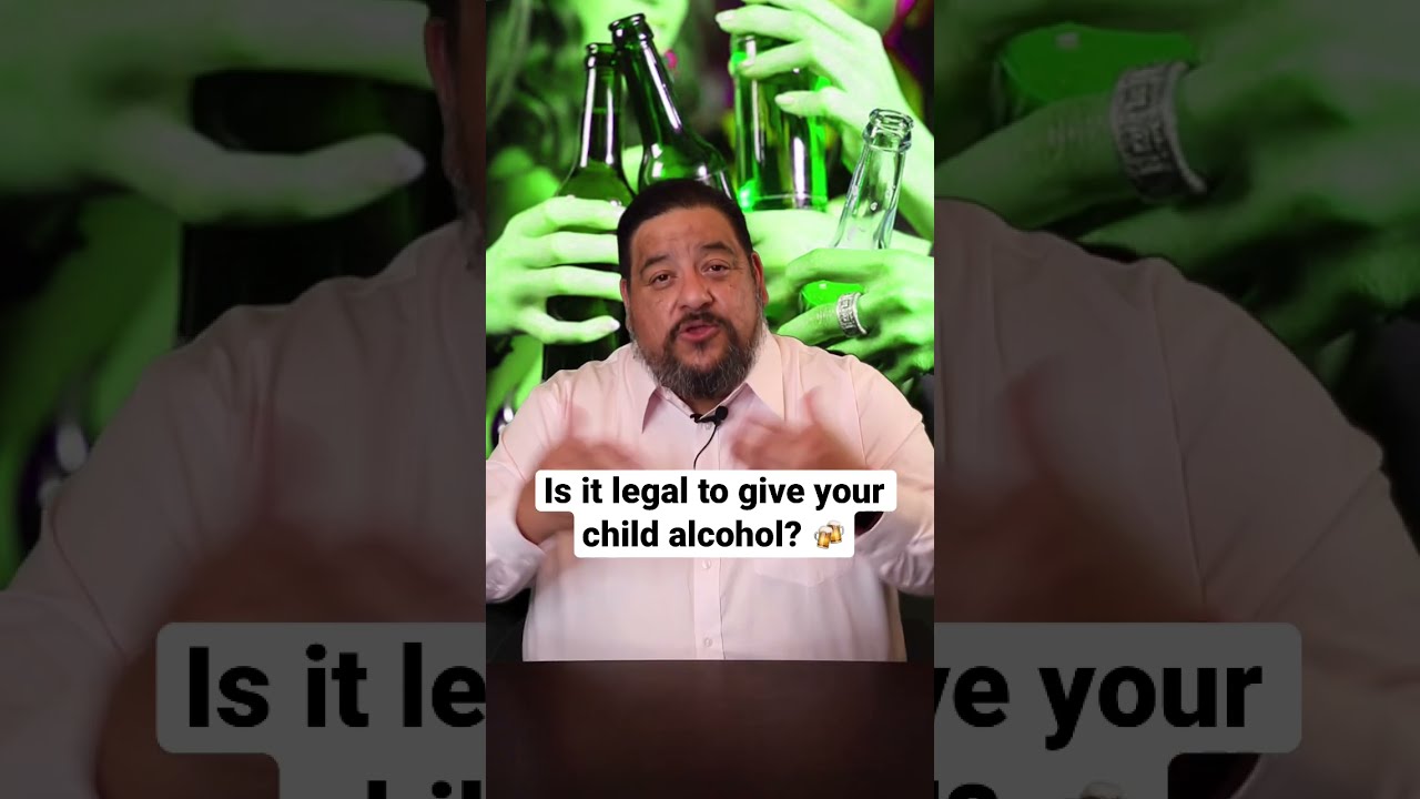 Законно ли давать ребенку алкоголь? 🍻 
