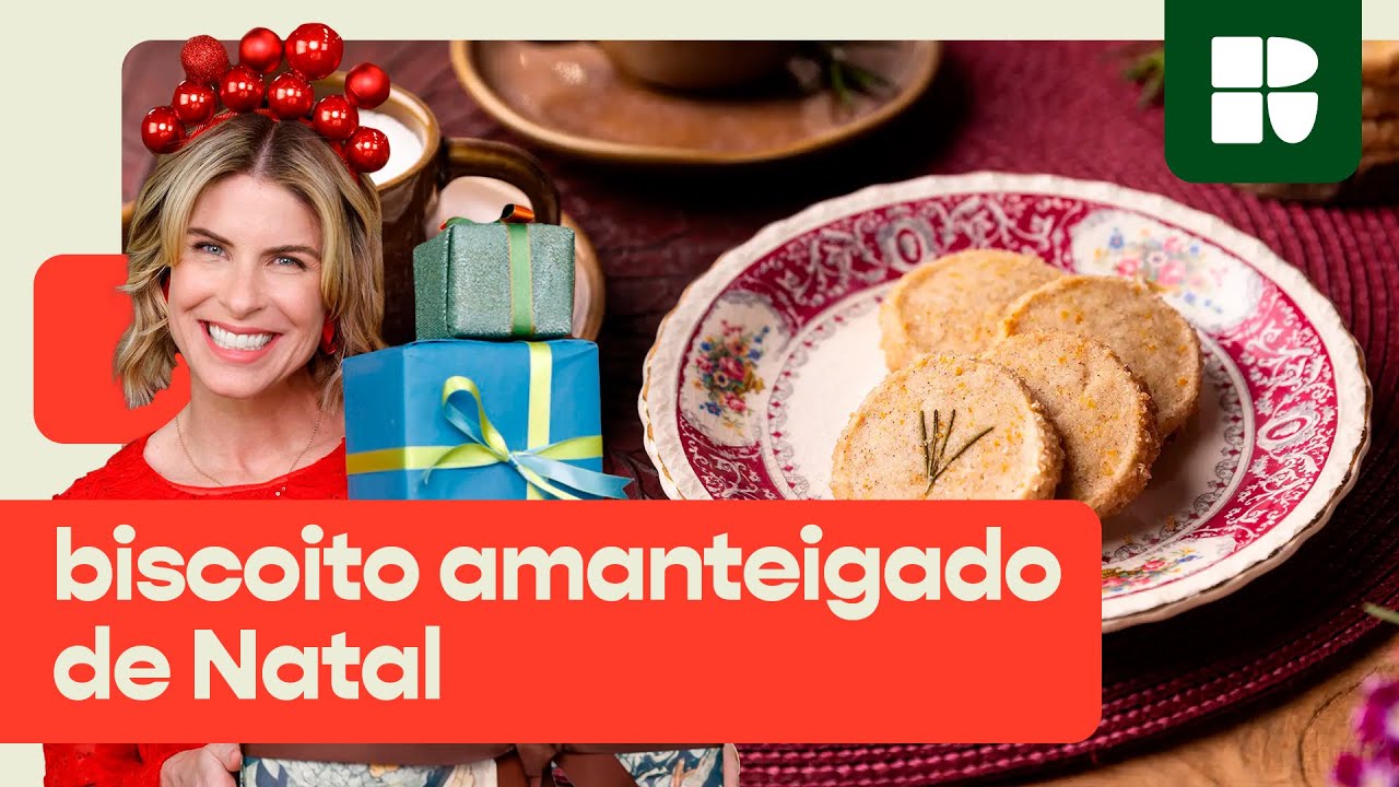 Biscoito amanteigado de Natal (&oacute;timo para presentear!) | Rita Lobo | Cozinha Pr&aacute;tica
