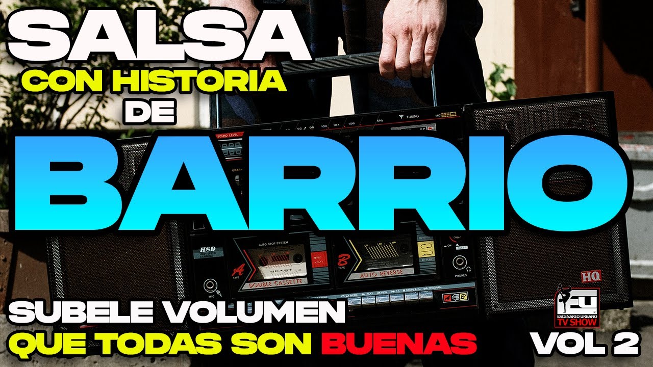 SALSA CON HISTORIA DE BARRIO MIX  Vol. 2