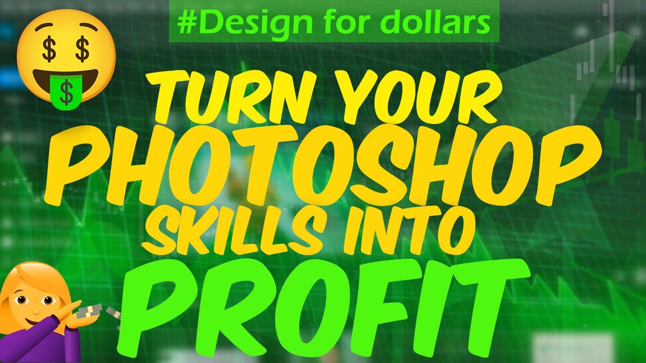Learn Top 3 Photoshop Tools to make MONEY on FIVERR - Photoshop Tutorial