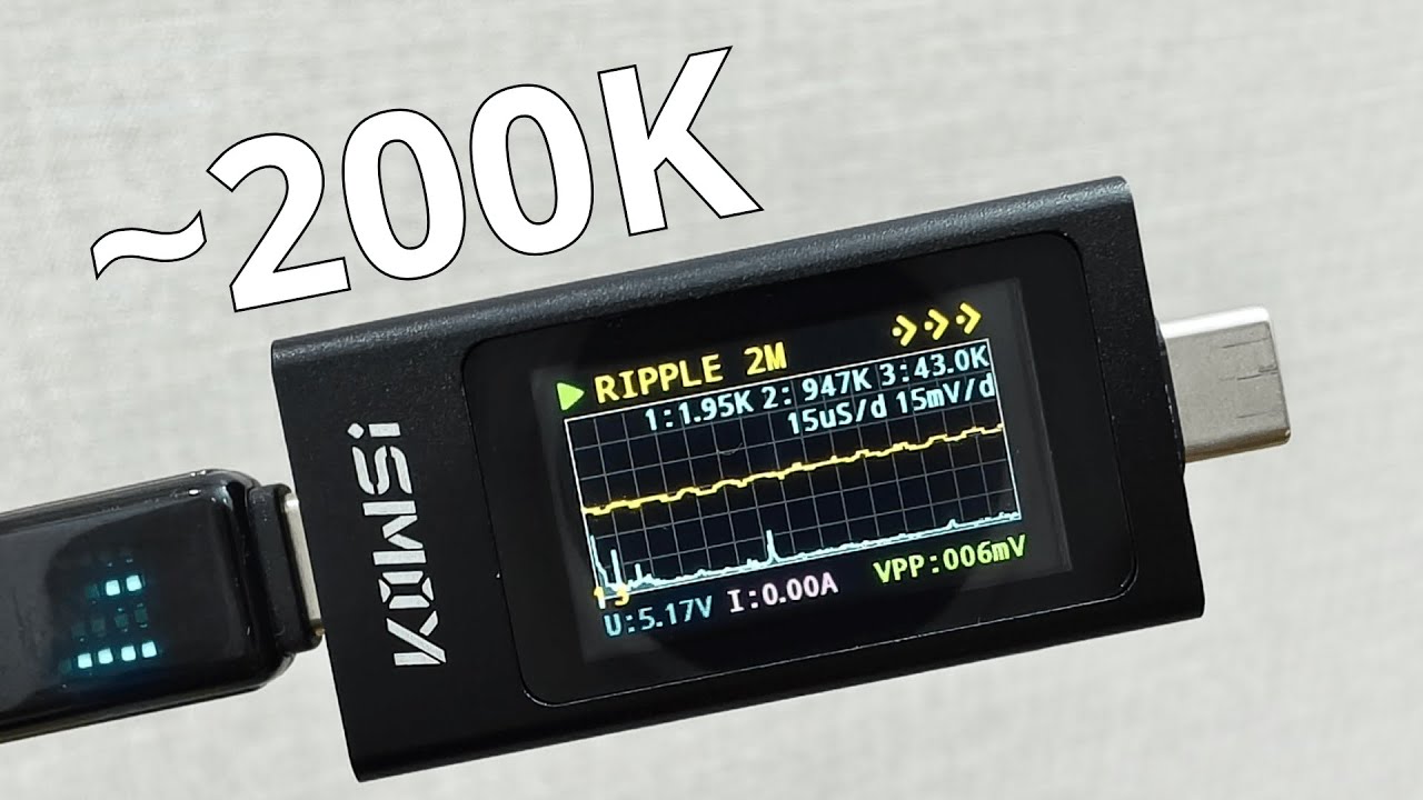 Chỉ với 200K, USB Tester của các pháp sư Trung Hoa quá bá đạo : USB Tester MỚI NHẤT KOWSI KWS  -X1