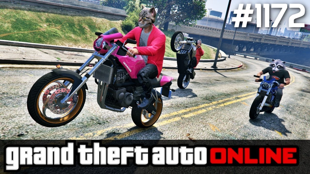 GTA 5 PC Online Po Polsku [#1172] Trio STUNTY Classic /z Bertbert & Skie