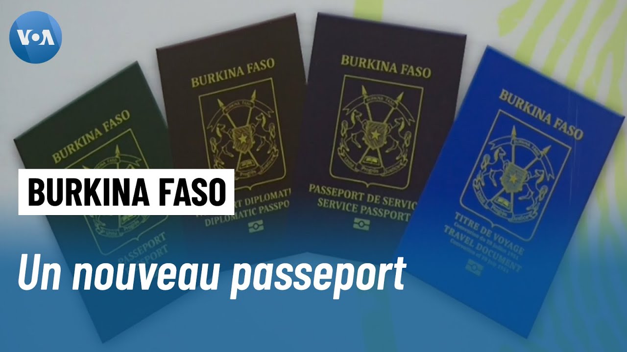 Le Burkina Faso adopte un nouveau passeport