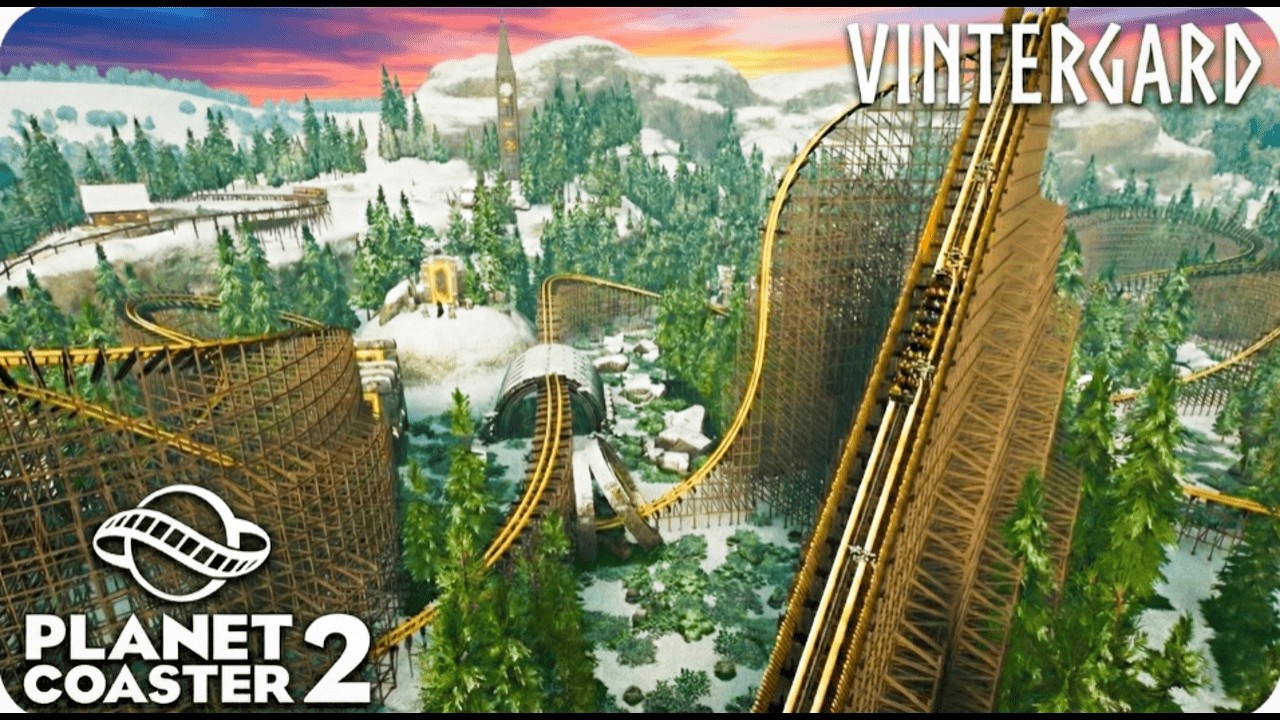 How I Theme a Coaster in Planet Coaster 2 | VinterGard Ep. 5