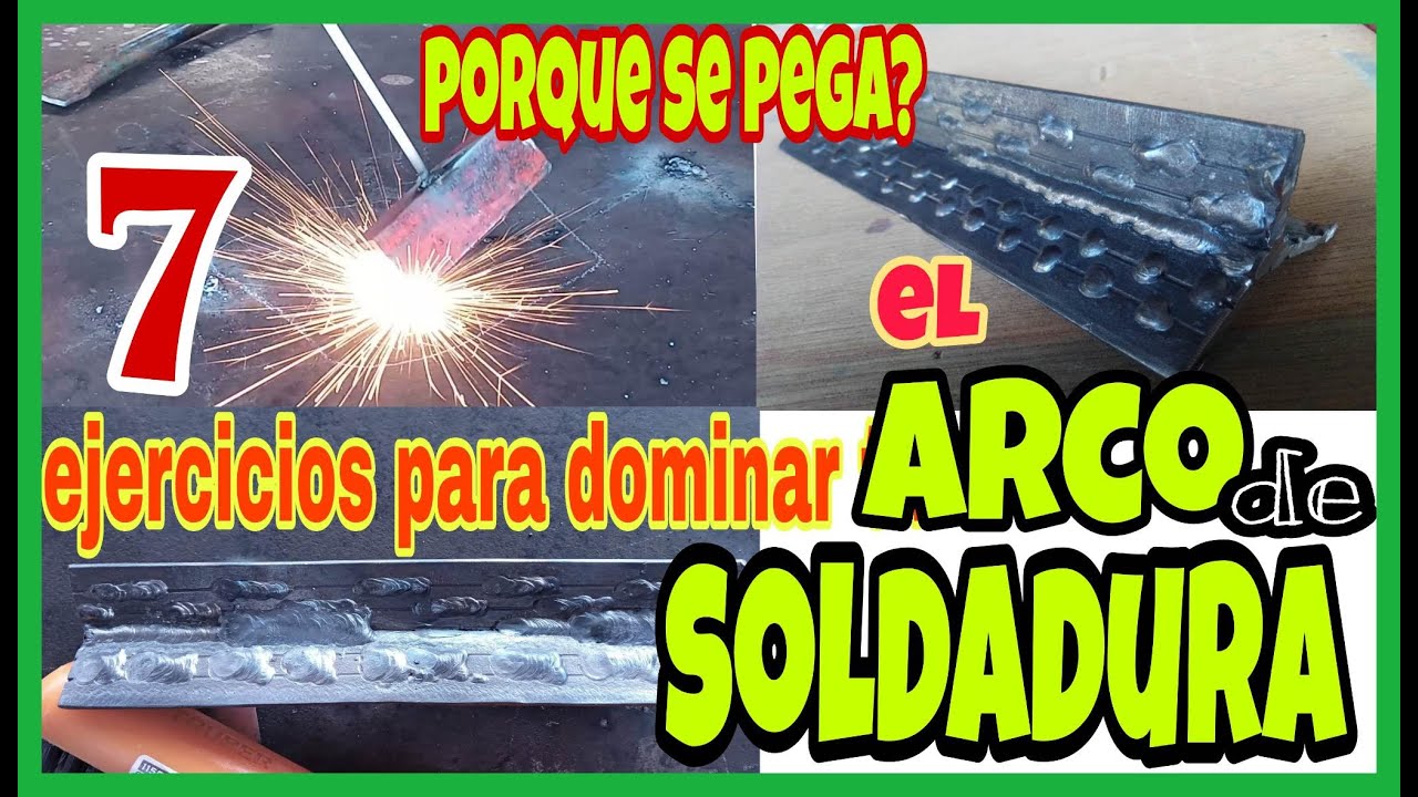 Haz estos 7 ejercicios IDEALES para SOLDADORES PRINCIPIANTES y podrás ser pronto un SOLDADOR experto