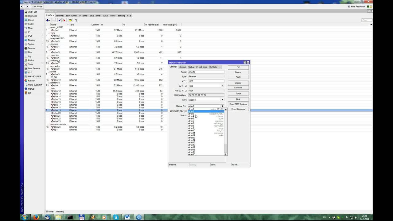 Mikrotik CRS bug
