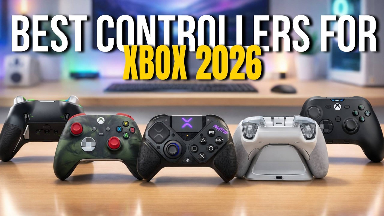 Топ-7 лучших контроллеров Xbox, на которые перейдут профессионалы в 2026 году.