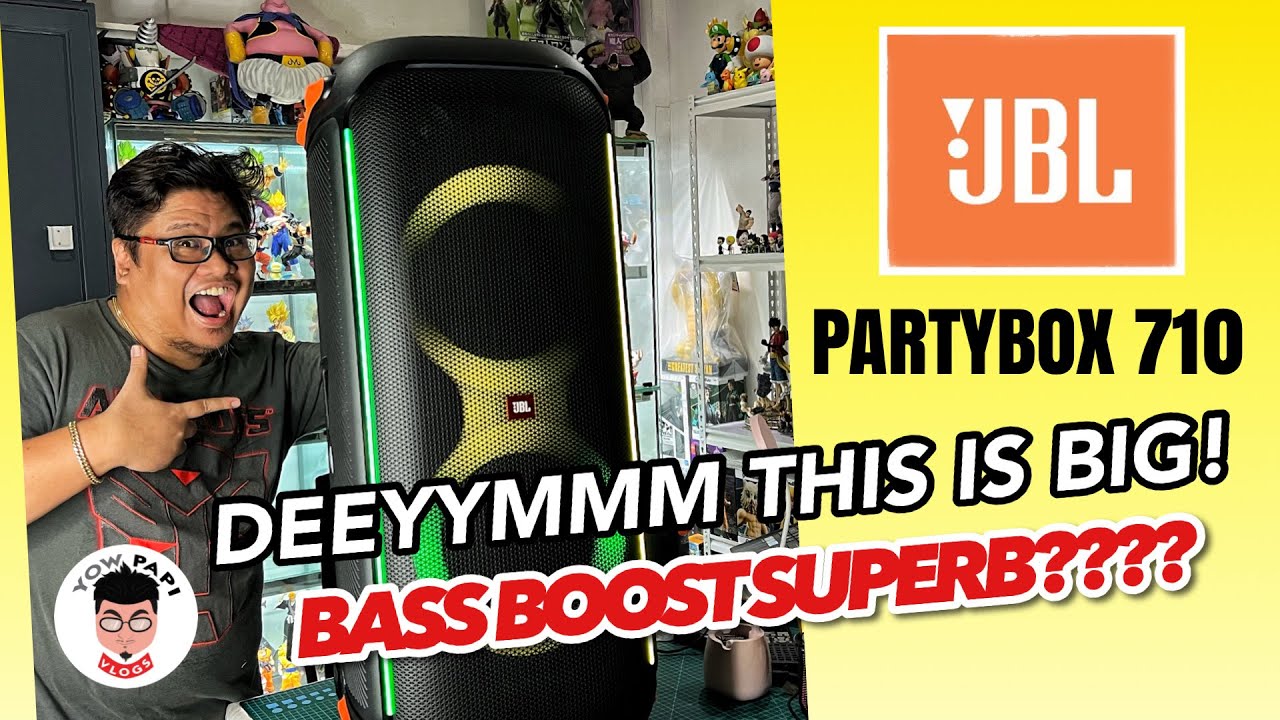 JBL PARTYBOX 710 800watts Bluetooth Speaker Unboxing Review