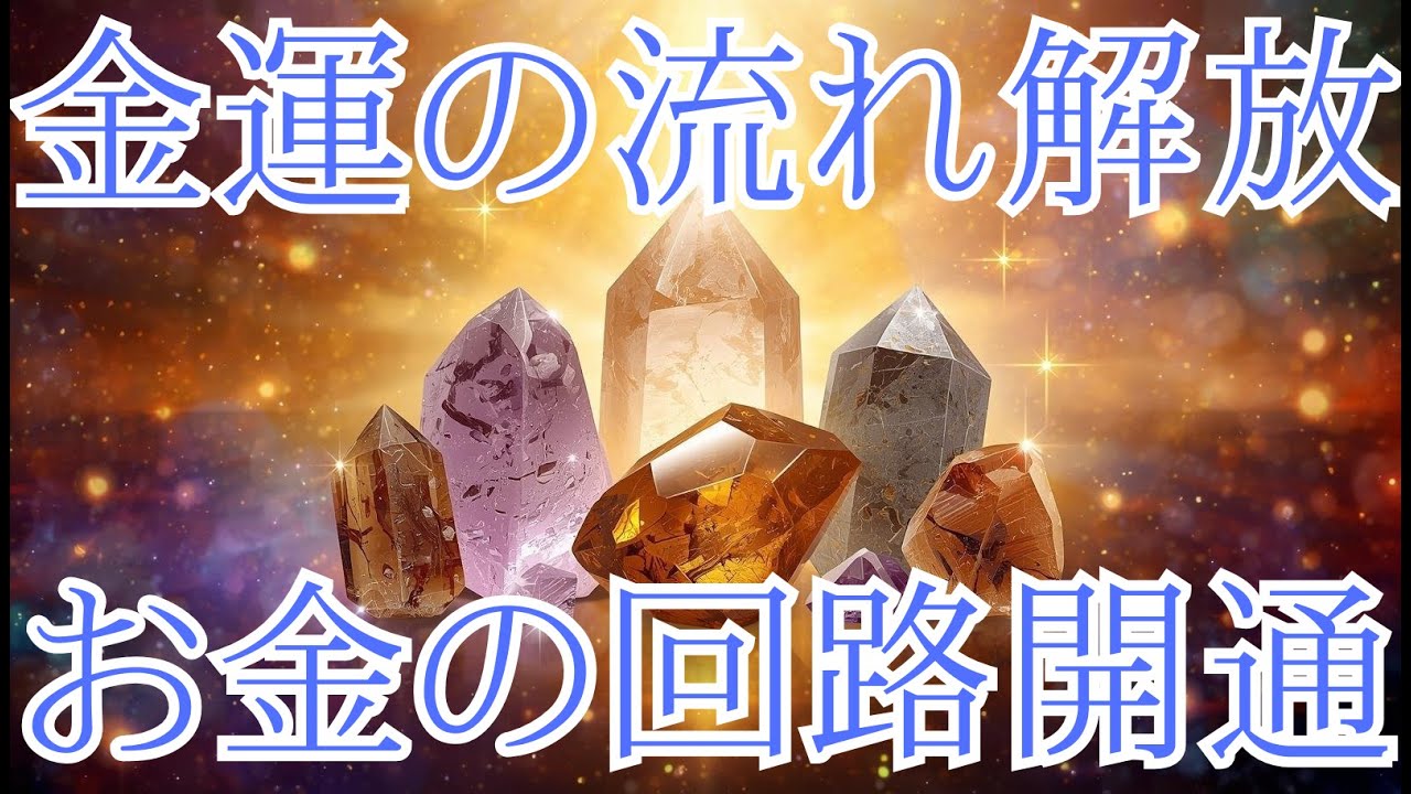パワーストーンで金運の停滞が終わる理由｜宇宙銀行が反応するお金の周波数｜
