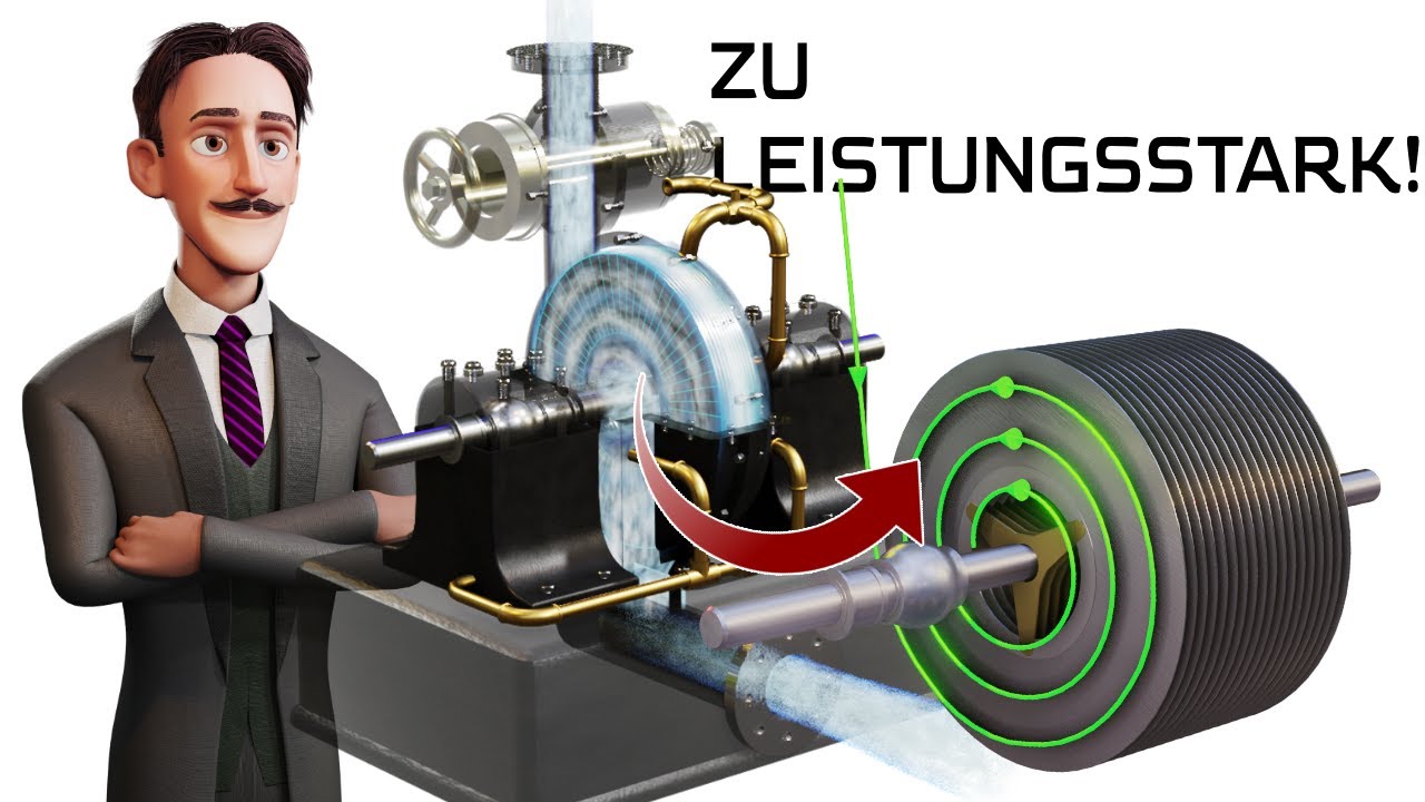 Tesla-Turbine| Die interessante Physik dahinter
