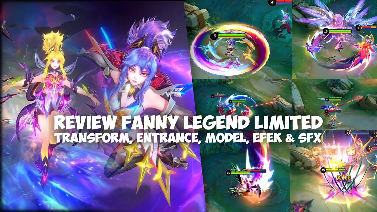 REVIEW FANNY LEGEND LIMITED SKIN PUNYA EFEK PERUBAHAN SKIN FANNY TERBAIK - MOBILE LEGENDS