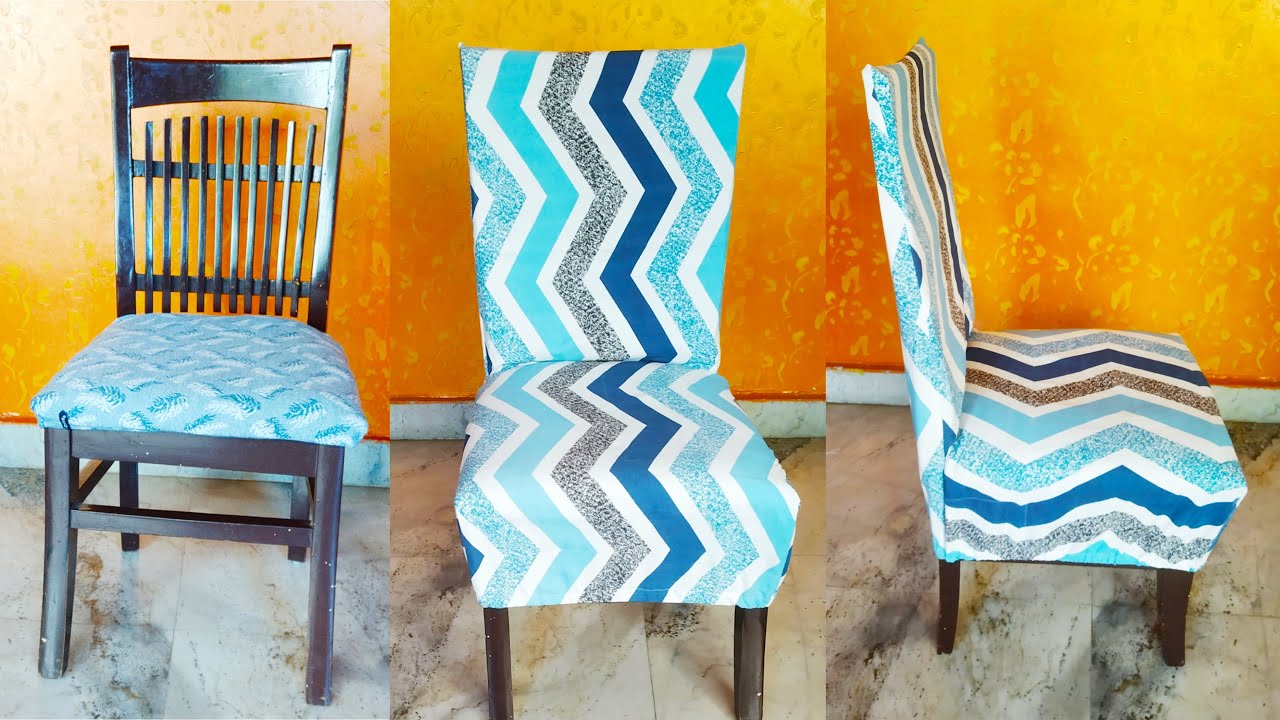 DIY | How to Make Elastic Chair Cover Very Easily Make at Home