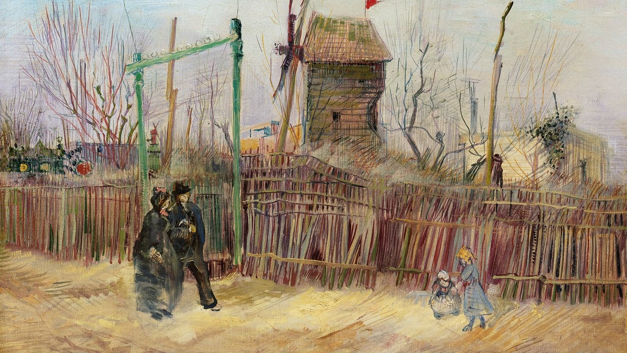 Vincent Van Gogh’s Windmills of Montmartre