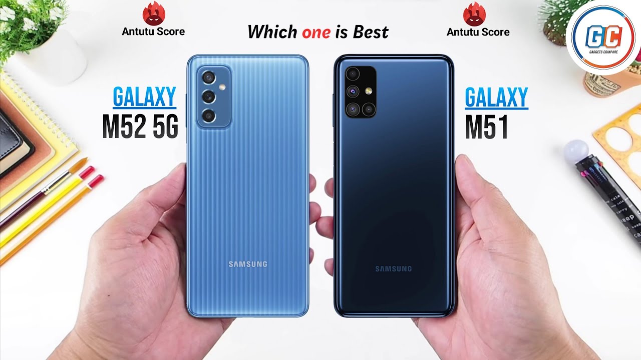 Samsung Galaxy M52 5G vs Samsung Galaxy M51 Full Comparison