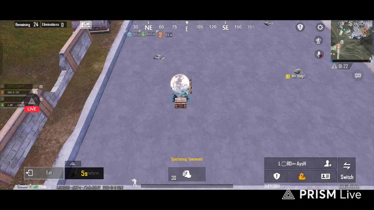 Live streaming of OcTo Raoji