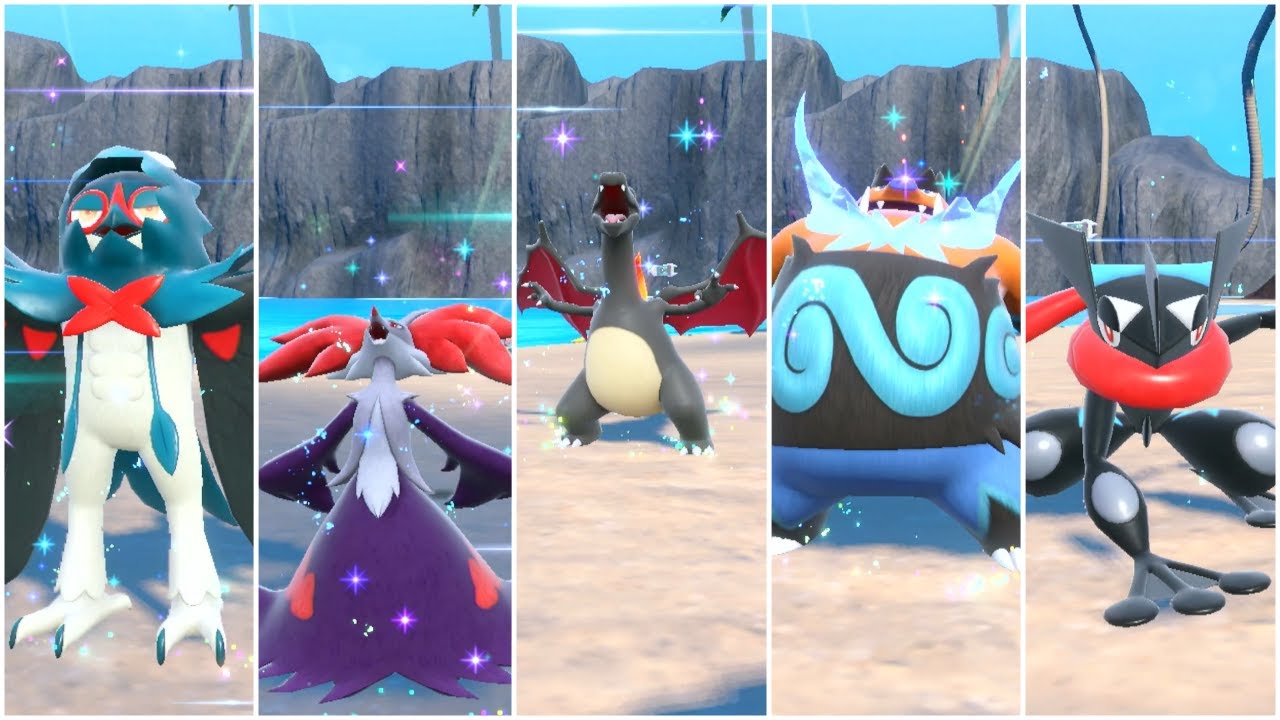 I Hunted Every Black Shiny Starter in Pokemon Scarlet & Violet's DLC - Indigo Disk DLC