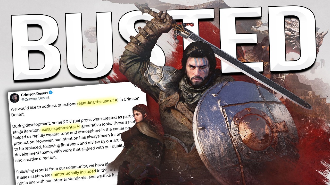 Crimson Desert Admits to Using AI - Inside Games Daily