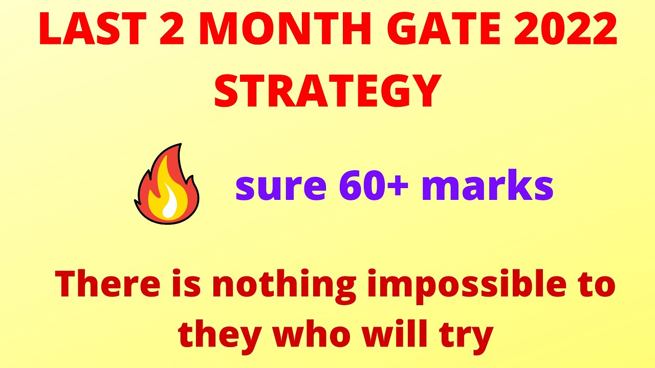 ESE & GATE 2022 Preparation |Most Effective Last 1 Months Strategy |By me