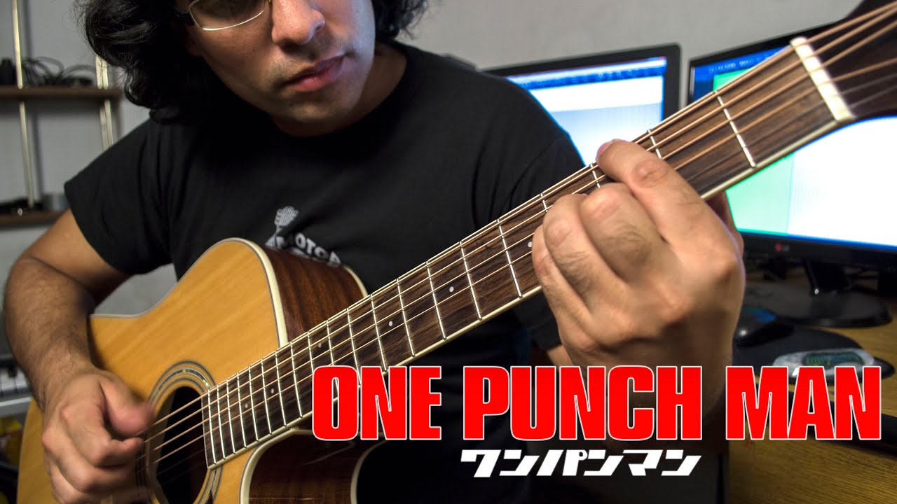 One punch man OST - Sad Theme Fingerstyle Guitar Cover ワンパンマン