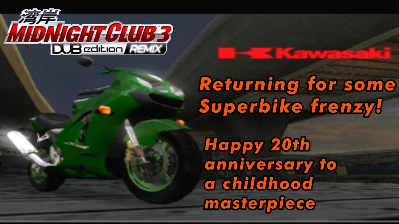 Midnight Club 3 Dub Edition remix gameplay - Returning for some Superbike Frenzy!