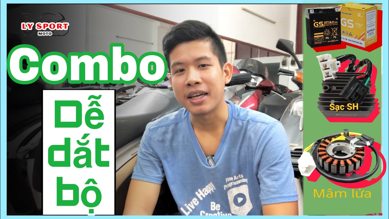 Lý Do Xe SH Sạc Bình 3,4 Ngày Là Hết | Trung Nguyễn