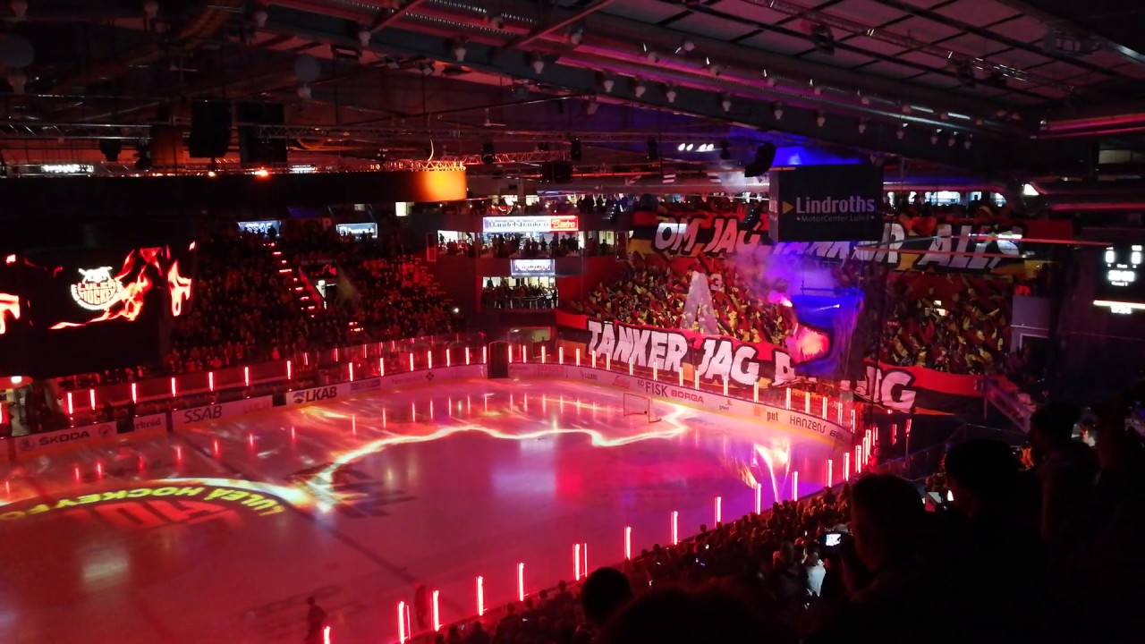 Luleå Hockey Playoffs Intro w/ Ice projection (2018/19)