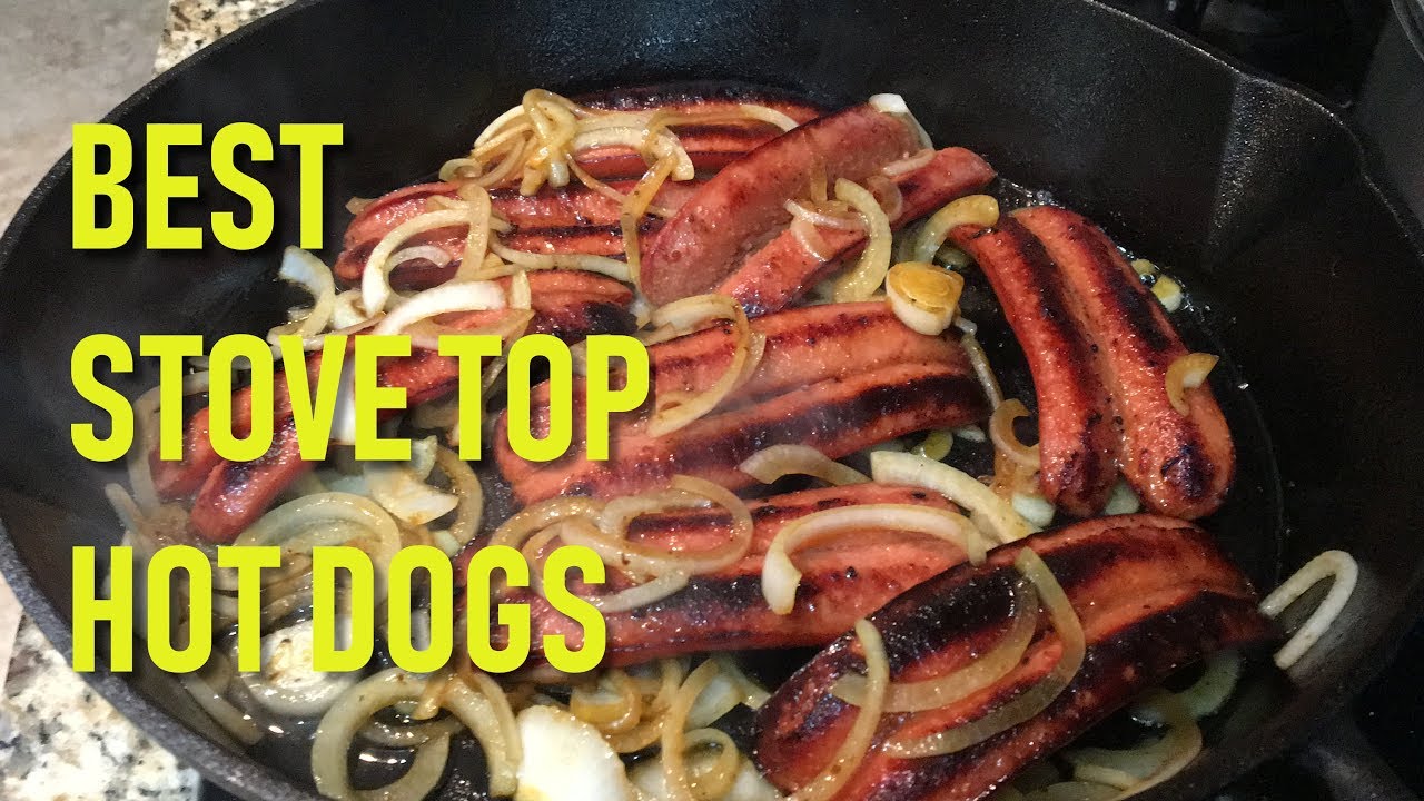The BEST Stove Top Hot Dogs