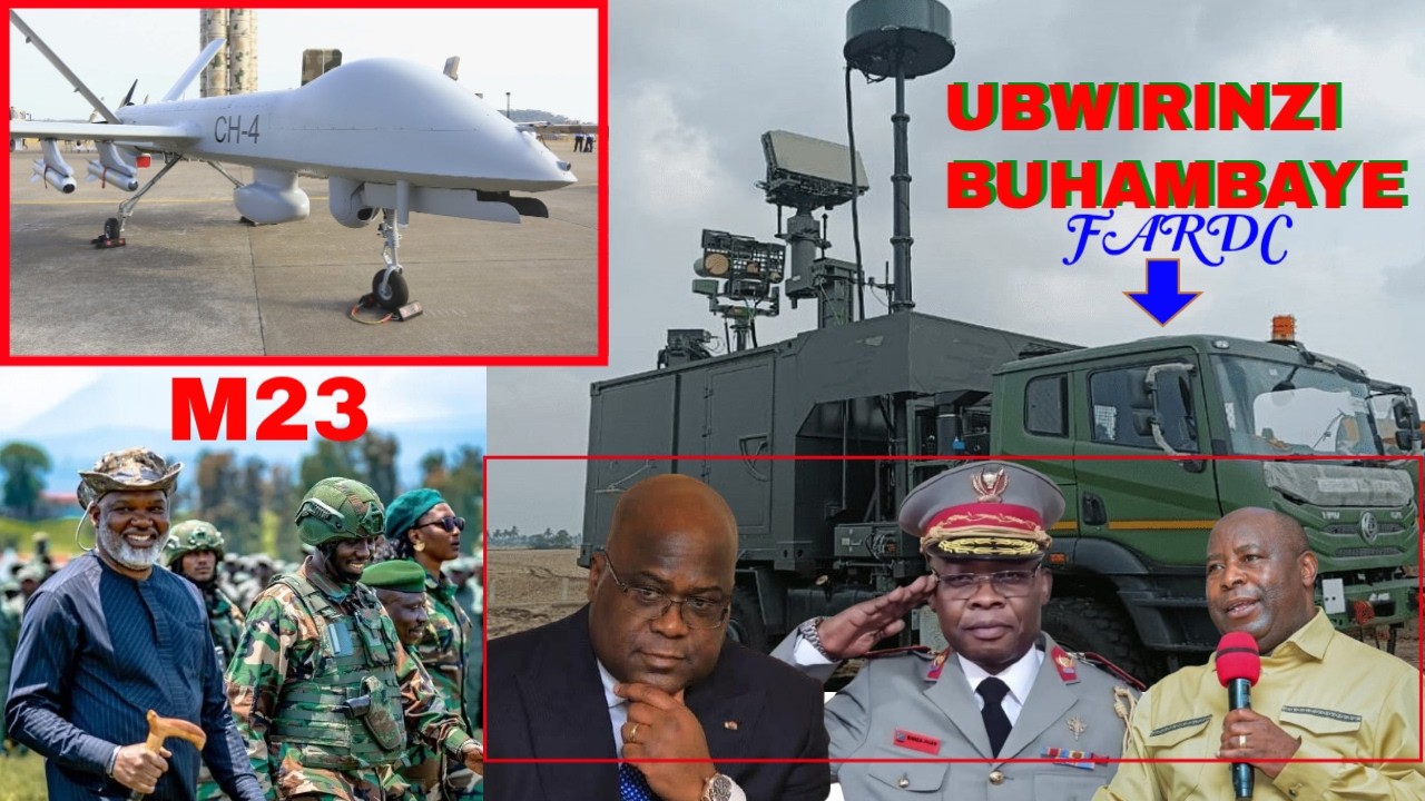 AMAKURU :🚨M23 BAYIVIRIYEHO INDA IMWE||DRC IMANUYE IBIKORESHO KARAHABUTAKA||GENERAL AGIYE  BUJUMBURA