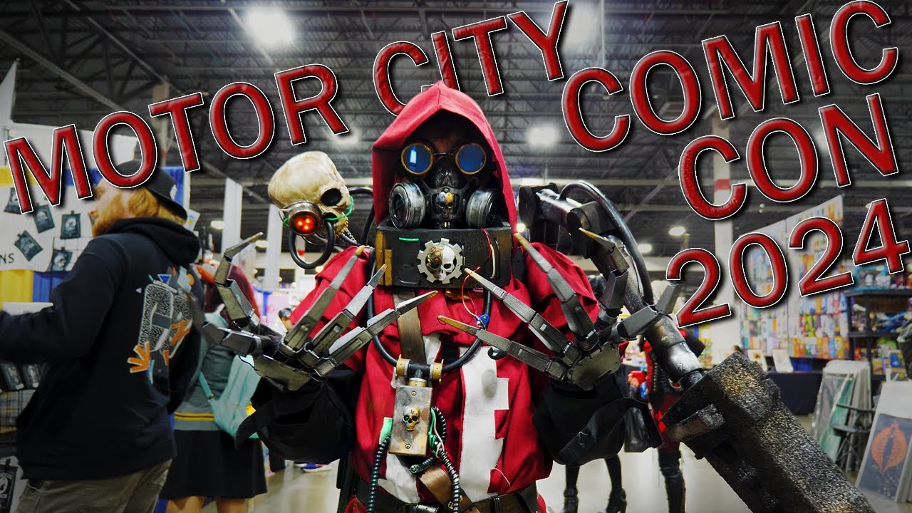 MOTOR CITY COMIC CON 2024 (4k) MC3 COSPLAY HIGHLIGHTS