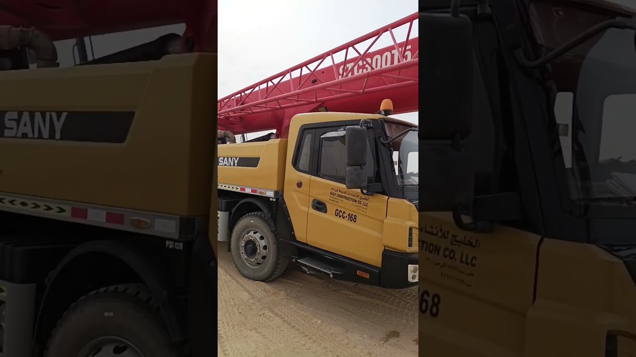 crane San y 30 Ton  Model STC300T5 #Crane#shorts #shortvideo