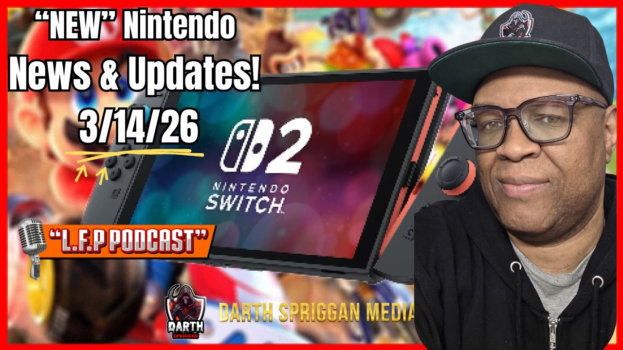 Nintendo только что сообщила ОГРОМНУЮ новость! | Подкаст Looking For Party (14.03.2026)