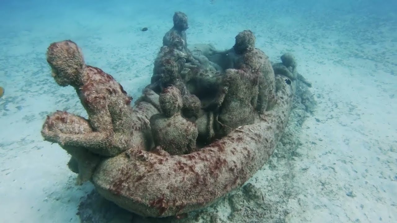 Museo Atlántico Submarino. Playa Blanca. Lanzarote