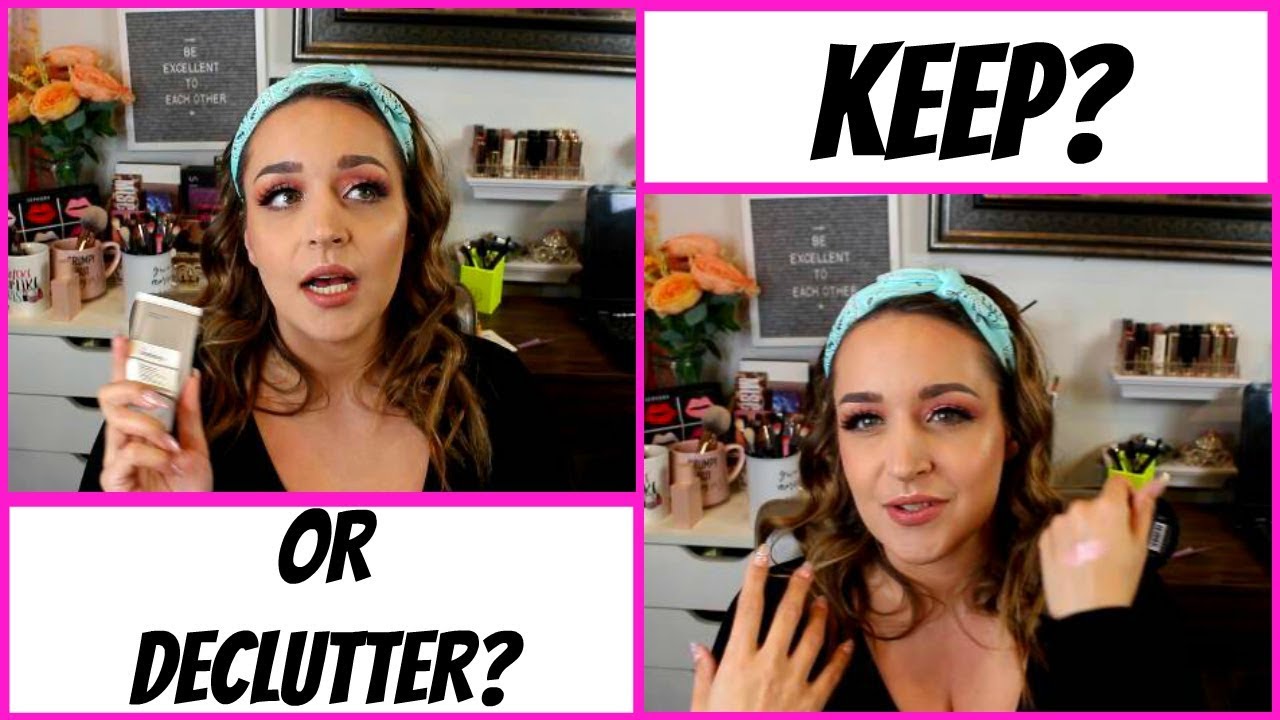 CHOPPING BLOCK MAKEUP! Should I Declutter?