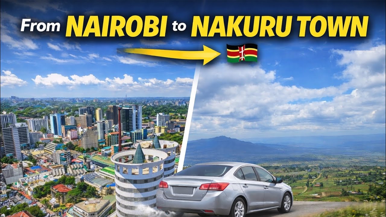 From Nairobi to Nakuru 🇰🇪 | A Beautiful Road Trip to Upcountry