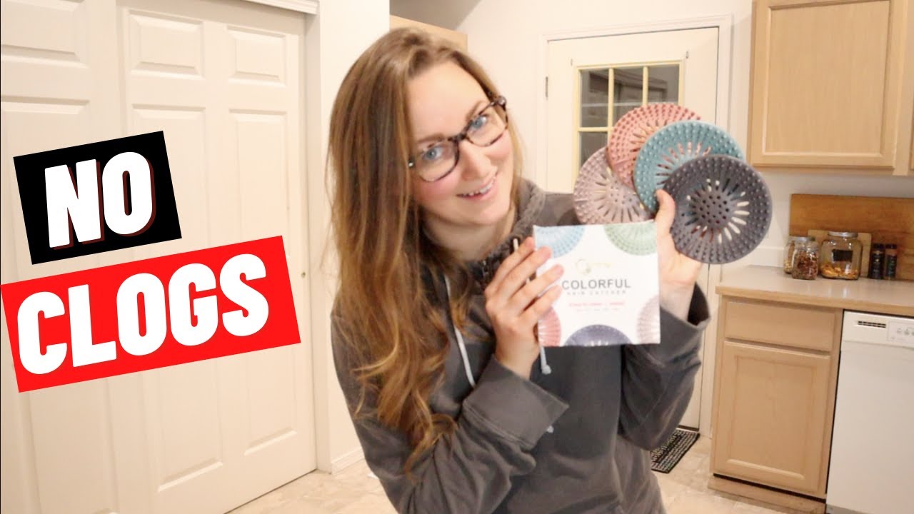 Силиконовая ловушка для волос Распаковка и обзор | Заглушка для волос Gotega для ванной комнаты и ванны