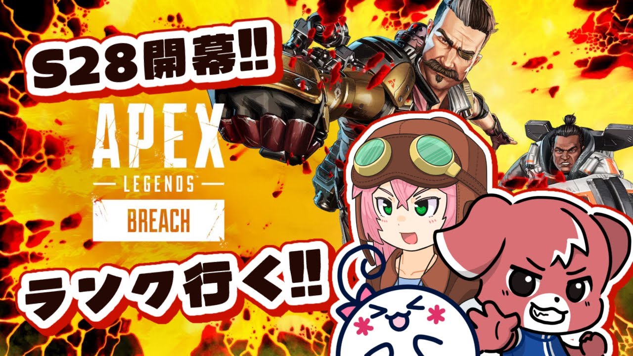【ApexLegends】新シーズンに初参戦！新環境で右往左往するエイミー視点のフルパランク【女性配信】
