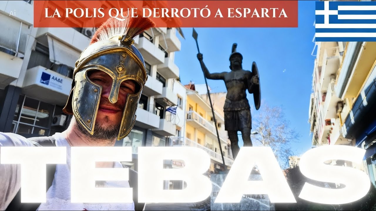 TEBAS 🇬🇷 4K GRECIA | La Polis que APLASTÓ a Esparta - VLOG HISTÓRICO por la ciudad