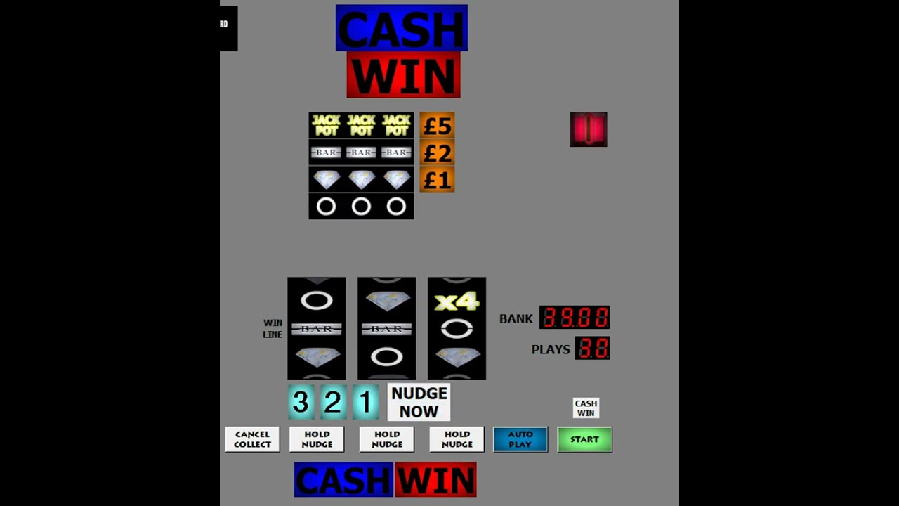 Project Cash Win Classic £25 Cash JP 25p play