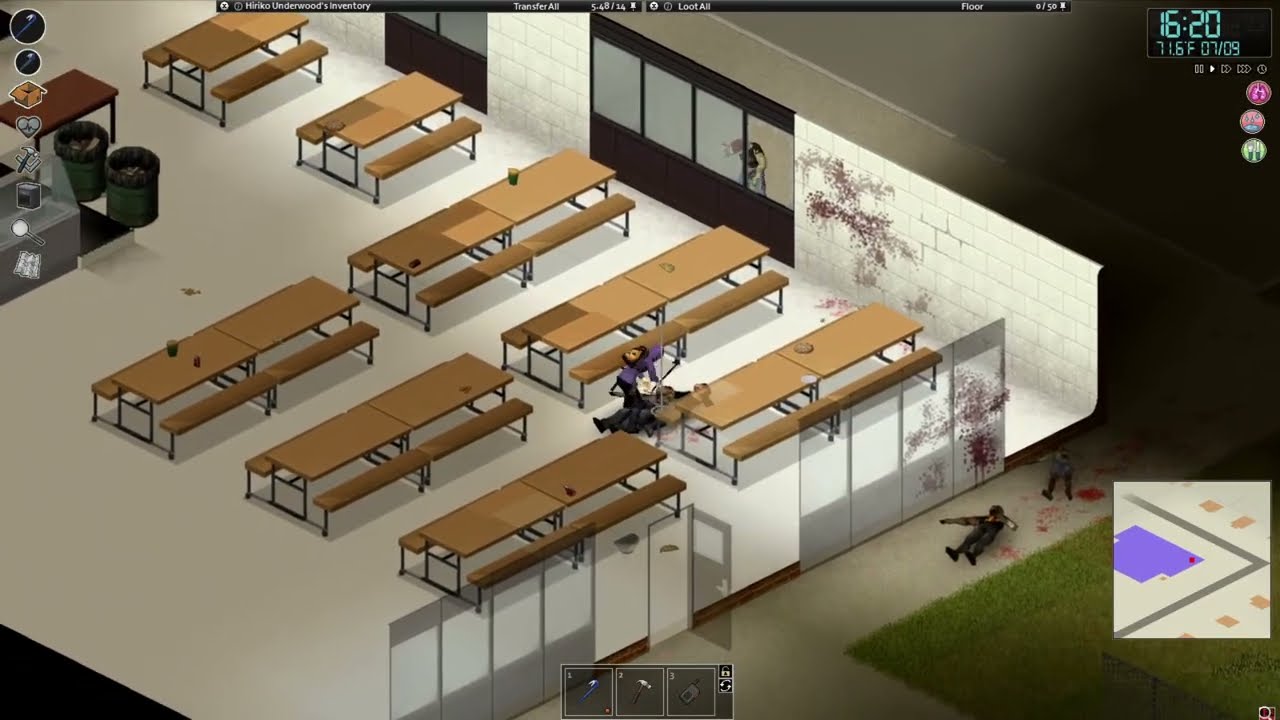 Raccoons aren't good apocalypse survivors. project zomboid